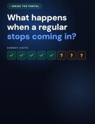 Instagram video cover: What happens when a regular stops coming in?